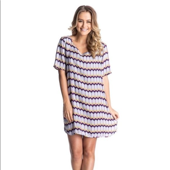 ROXY Retro Row Dress - Picture 1 of 2